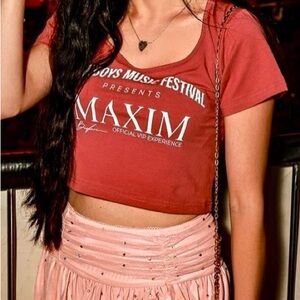 MAXIM Crop top size small